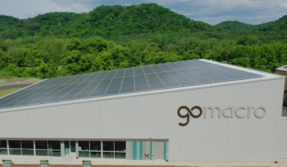 GoMacro manufacturing facility powered by solar