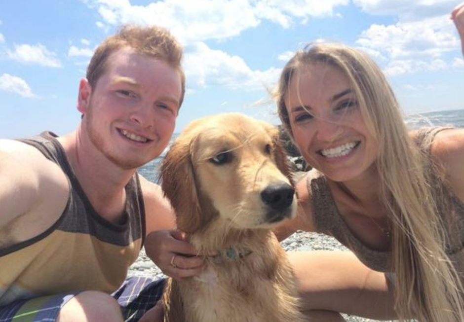 Ambassador Brittany Chambers with boyfriend and dog