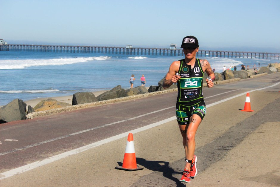 Reppin’ GoMacro at IRONMAN 70.3 California