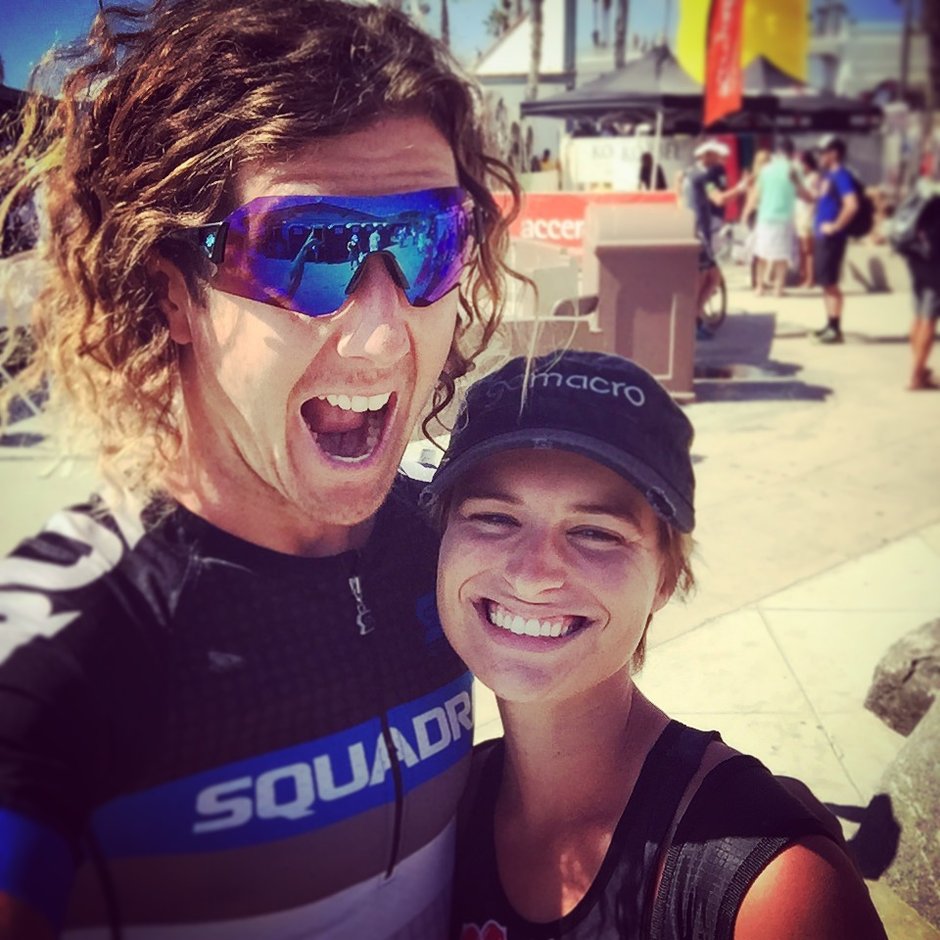 Reppin’ GoMacro at IRONMAN 70.3 California