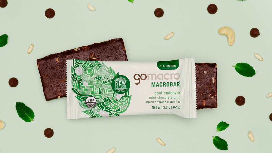 Mint Chocolate Chip MacroBar