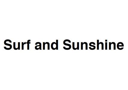 Surf and Sunshine Logo