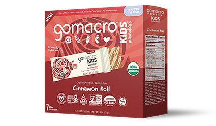 Cinnamon Roll Kids Bar