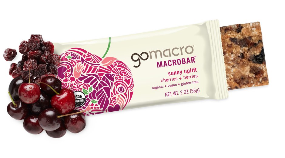 GoMacro Cherries and Berries Snack Bar