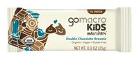 GoMacro Double Chocolate Brownie Kids Bar