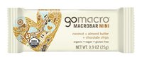 GoMacro Coconut + Almond Butter + Chocolate Chips Mini Bar