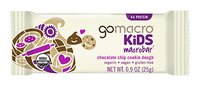 GoMacro Chocolate Chip Cookie Dough Kids Bar