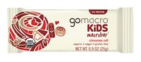 GoMacro Cinnamon Roll Kids Bar