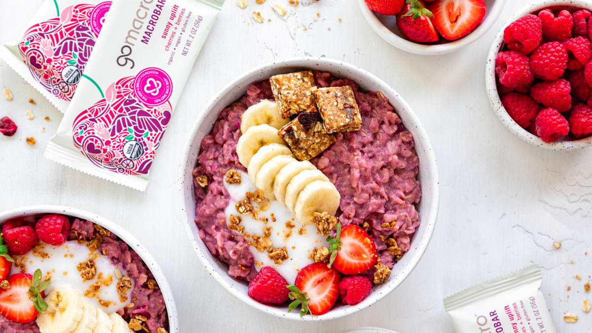 Berries and Cream Oatmeal