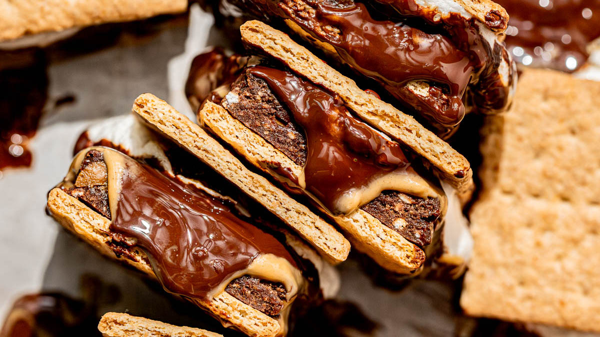 GoMacro protein bars stuffed s'mores