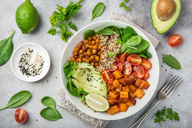 Vegan salad