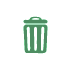 Trash can icon